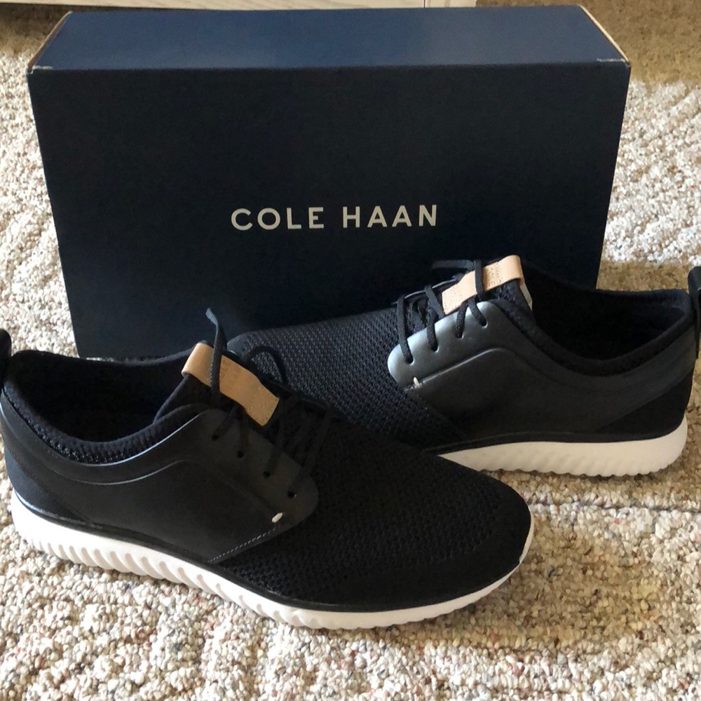 Cole Haan Black Athletic Shoes (no box)